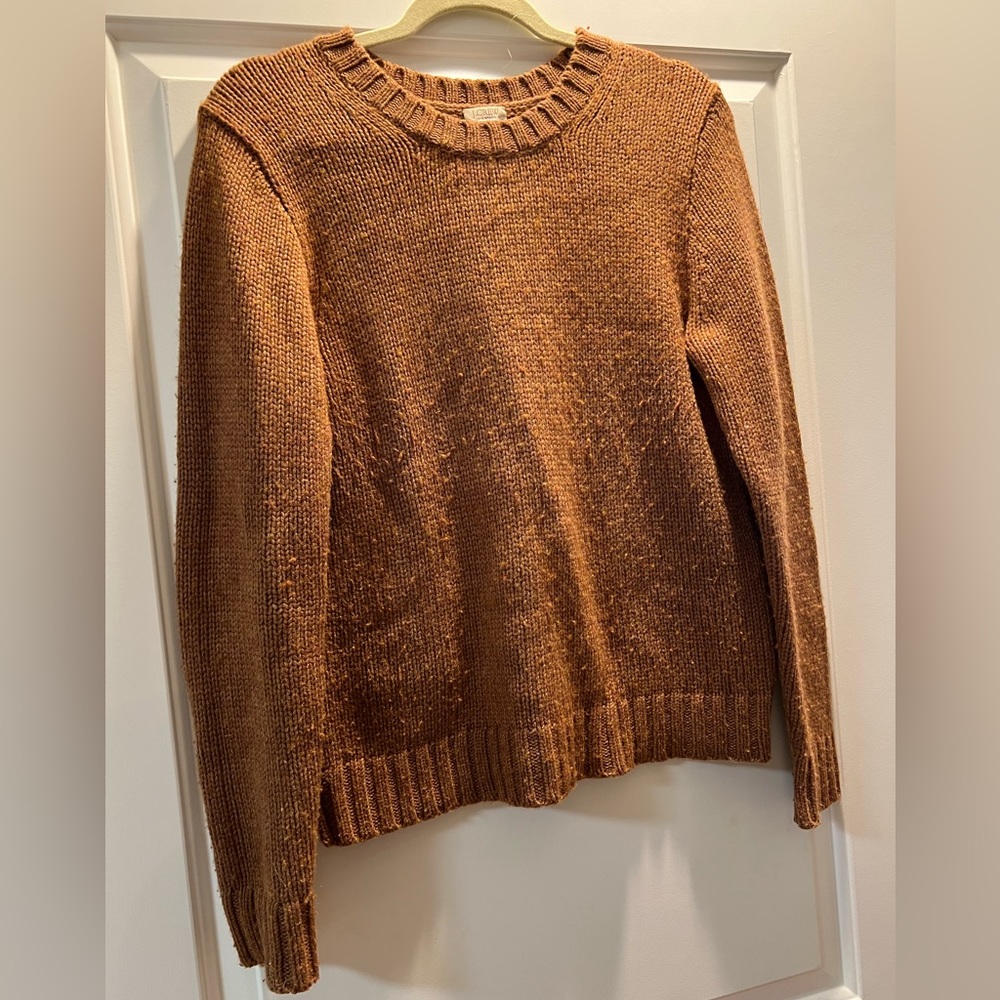 J.Crew Crewneck Brown Sweater - Sz M